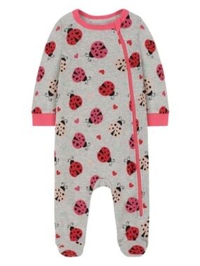Koala Baby Ladybug Onesie Button Down 6 Months